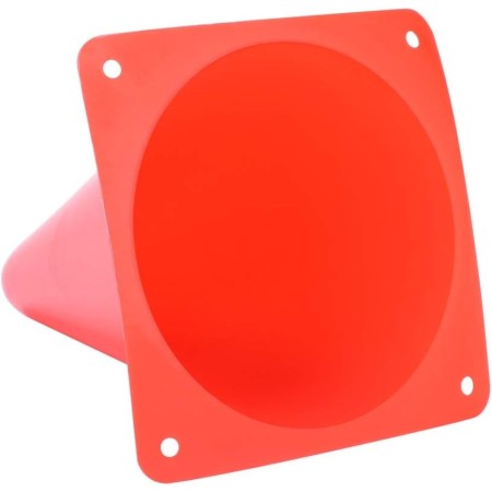 Alomejor 6pcs 18cm Conos Deportivos Conos de Entrenamiento de fútbol Marcador Tráfico Cono