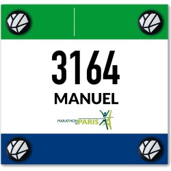 Shapeheart, Porta Dorsal Running magnético, Portadorsal Carrera, Imanes para Dorsales de Running, Trail, Bici, 4 Parejas,