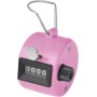 GOGO Contador Manual de 4 Dígitos Número Contador de Mano Contador de Personas 8 Colores Ideal para Eventos Deportivos