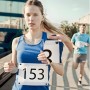 Lyivisk 8 soportes para número de inicio, imanes para maratón y media maratón, fijación magnética con imanes fuertes, clips para