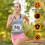 Lyivisk 8 soportes para número de inicio, imanes para maratón y media maratón, fijación magnética con imanes fuertes, clips para