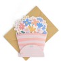 Mr.Wonderful - Postal ramo de flores - You deserve an entire garden. Mum, I love you! - Postal en 3 dimensiones que simula un