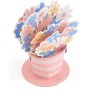 Mr.Wonderful - Postal ramo de flores - You deserve an entire garden. Mum, I love you! - Postal en 3 dimensiones que simula un