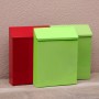 Jonikuper Buzón clásico montado en la pared, con cerradura y 2 llaves, hermoso buzón rústico montado en hierro, buzón decorativo