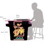 ARCADE 1 Up Ms. Pac-Man Head-to-Head Table Black
