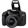 Canon EOS 2000D + Lente EF-S 18-55mm III - Cámara DSLR fácil de Usar con una Lente versátil, Ideal para Retratos y paisajes