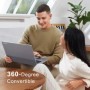 Ninkear 2 en 1 Laptop YBOOK 15 El mejor regalo de Navidad AMD Ryzen 3 