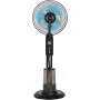 Jocca - Portable Folding Fan with Remote Control and 7200mAh Battery, 3 Speeds, Adjustable Height 36-97.5 cm, USB Rechargeable,