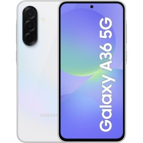 Samsung Galaxy A36 5G 128GB Teléfono Móvil, 6GB RAM, 50MP Cámara, Blanco, Garantía del Fabricante 3 Años + 1 Año Extra