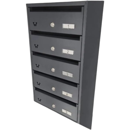 Caja para 5 asientos SLIMbox 5 W