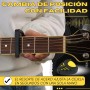 IÑAKI MUÑOZ ® Cejilla para Guitarra Acústica, Eléctrica y Española + Porta Púas de Regalo + 5 púas de Regalo | Capo Profesional