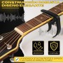 IÑAKI MUÑOZ ® Cejilla para Guitarra Acústica, Eléctrica y Española + Porta Púas de Regalo + 5 púas de Regalo | Capo Profesional