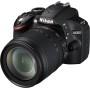 Nikon D3200 - Cámara réflex Digital de 24 MP (Pantalla 2.9", estabilizador, vídeo Full HD), Color Negro - Kit con Objetivo AF-S