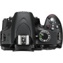 Nikon D3200 - Cámara réflex Digital de 24 MP (Pantalla 2.9", estabilizador, vídeo Full HD), Color Negro - Kit con Objetivo AF-S