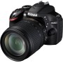 Nikon D3200 - Cámara réflex Digital de 24 MP (Pantalla 2.9", estabilizador, vídeo Full HD), Color Negro - Kit con Objetivo AF-S