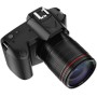 Mejora tu fotografía con la cámara réflex digital D5 con cámaras duales y zoom de 16X para fotos impresionantes (negro)