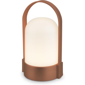 Briloner - Lámpara de mesa LED inalámbrica IP44, táctil, regulable, batería reemplazable, lámpara de noche, lectura, LED,