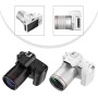 Mejora tu fotografía con la cámara réflex digital D5 con cámaras duales y zoom de 16X para fotos impresionantes (negro)