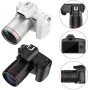 Mejora tu fotografía con la cámara réflex digital D5 con cámaras duales y zoom de 16X para fotos impresionantes (negro)