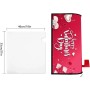 Valentine's Day Mailbox Covers, Impermeable Mail Drop Protection, 20,87 x 18,11 in Colorful Heart Design, Decorative Postbox