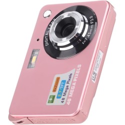 Elprico Cámara Digital 4K 48MP con Zoom Digital 8X, Pantalla de 2.7 Pulgadas, Batería Recargable, Transferencia USB, Mini Cámara