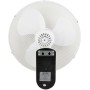 Cofan Wall Fan with Timer and Remote Control | 50 W Power | Three Speeds | White