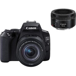 Canon Cámara digital (24, 1 megapíxeles, pantalla de 7,7 cm (3"), Vari-Angle Display, sensor APS-C, 4K, Full HD, DIGIC 8, WLAN,