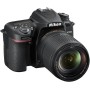 Nikkon D7500 - Cámara réflex digital de 20.9 Mp (pantalla LCD 3.2", 4K/UHD, SnapBridge, Bluetooth, Wifi) color negro - kit con