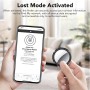 Air Tracker Tags 4 Pack, Buscador de Objetos Bluetooth Funciona con Buscar Apple (sólo iOS), Localizador Bluetooth, Rastreador