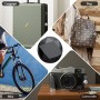 Air Tracker Tags 4 Pack, Buscador de Objetos Bluetooth Funciona con Buscar Apple (sólo iOS), Localizador Bluetooth, Rastreador