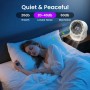 PALATALA USB Desk Fan, Portable Silent Fan, 3 Speed Settings, Perfect for Desks, Bedrooms & Offices