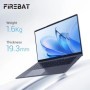 Firebat AT15 portátil Intel N150 N100 CPU 15,6 pulgadas 16GB RAM SSD 5
