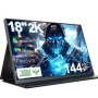 UPERFECT Pantalla portátil de 18 pulgadas 144hz 2k pantalla IPS pantal