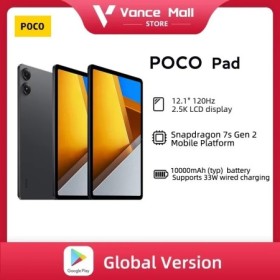 Estreno mundial versión Global POCO Pad tableta 12,1 "120Hz 2,5 K pant