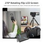 Cámara Digital ORDRO G730, videocámara Vlog compacta 4K, Zoom óptico 1