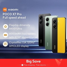 【Estreno mundial】POCO X7 Pro Smartphone Dimensity 8400-Ultra 6000mAh 5