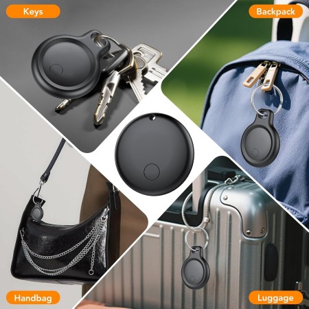 Ajblg Android Smart Tag, Tracker Compatible con Google Find Hub App (Sólo Android), Localizador Bluetooth, Rastreador para