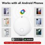Ajblg Android Smart Tag, Tracker Compatible con Google Find Hub App (Sólo Android), Localizador Bluetooth, Rastreador para
