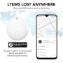 Ajblg Android Smart Tag, Tracker Compatible con Google Find Hub App (Sólo Android), Localizador Bluetooth, Rastreador para
