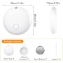 Ajblg Android Smart Tag, Tracker Compatible con Google Find Hub App (Sólo Android), Localizador Bluetooth, Rastreador para