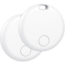 Smart Air Tracker Tag 4 Pack, Localizador de Objetos Bluetooth Finder, Compatible con Buscar Apple (sólo iOS), 365 días de Uso,