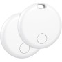 Smart Air Tracker Tag 4 Pack, Localizador de Objetos Bluetooth Finder, Compatible con Buscar Apple (sólo iOS), 365 días de Uso,