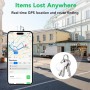 Smart Air Tracker Tag 4 Pack, Localizador de Objetos Bluetooth Finder, Compatible con Buscar Apple (sólo iOS), 365 días de Uso,