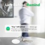 Smart Air Tracker Tag 4 Pack, Localizador de Objetos Bluetooth Finder, Compatible con Buscar Apple (sólo iOS), 365 días de Uso,