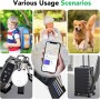 Smart Air Tracker Tag 4 Pack, Localizador de Objetos Bluetooth Finder, Compatible con Buscar Apple (sólo iOS), 365 días de Uso,