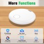 Smart Air Tracker Tag 4 Pack, Localizador de Objetos Bluetooth Finder, Compatible con Buscar Apple (sólo iOS), 365 días de Uso,