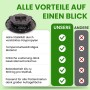 Gartenwelt Riegelsberger Soporte ajustable para placas de terraza, cerámica, piedra, hormigón, azulejos, altura regulable, 40-64