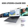 CHUWI GemiBook XPro Laptop 8GB LPDDR5 256GB SSD Intel N100 UHD Gráfico