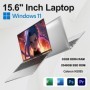 Celeron-ordenador portátil N5095 de 15,6 pulgadas, 32GB + 2048GB, Wind