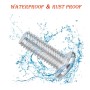 Ctyjia 20 Piezas Tornillo Allen de Acero Inoxidable 304, M5 x 12mm Tornillo de Cabeza Plana Hexagonal, Tornillos Hexagonal,